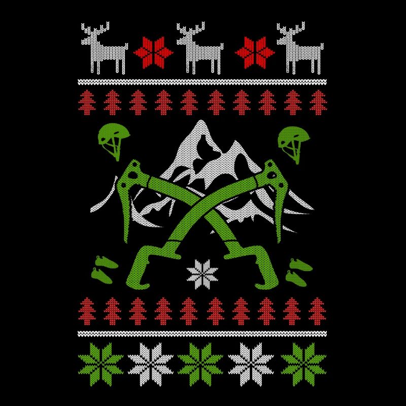 Klettern Bouldern Ugly Christmas