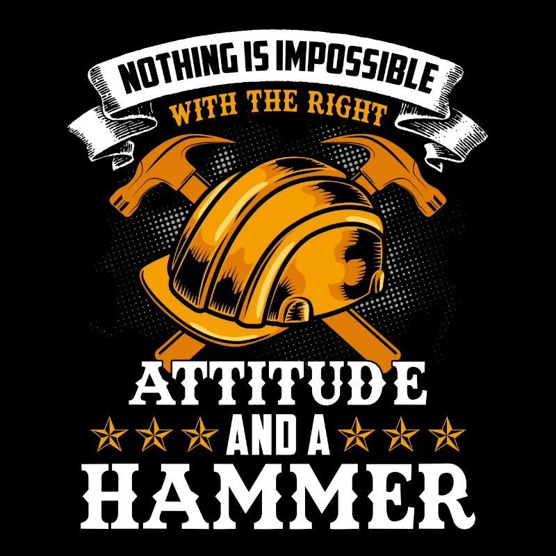construction worker hammer