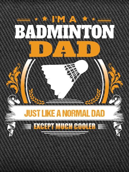 Badminton-Vati-Hemd-Geschenk-Idee