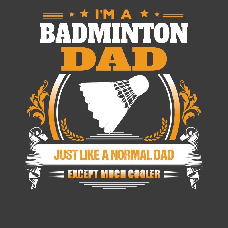 Badminton-Vati-Hemd-Geschenk-Idee