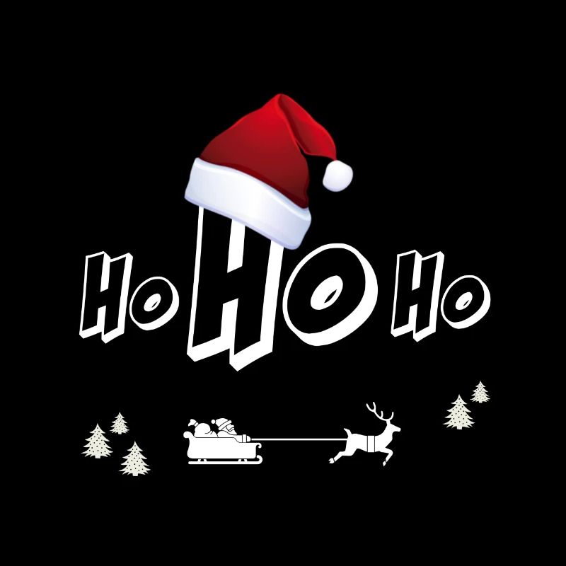 Hoho Noël Père Noël Renne Noël moche