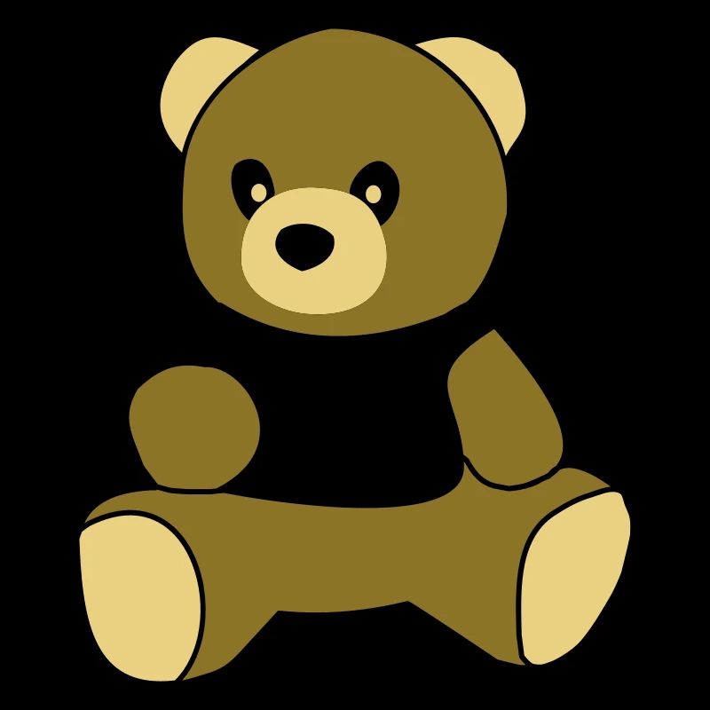 sitting teddy