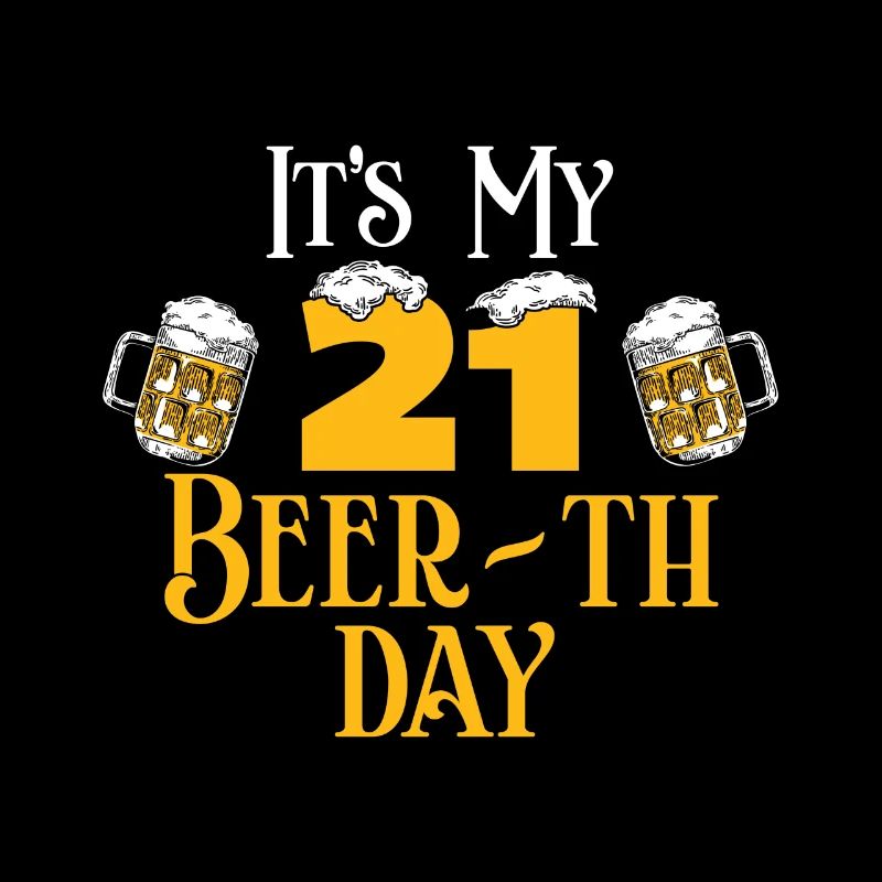 21 21. Geburtstag Geschenk Bier Beer Geschenkidee