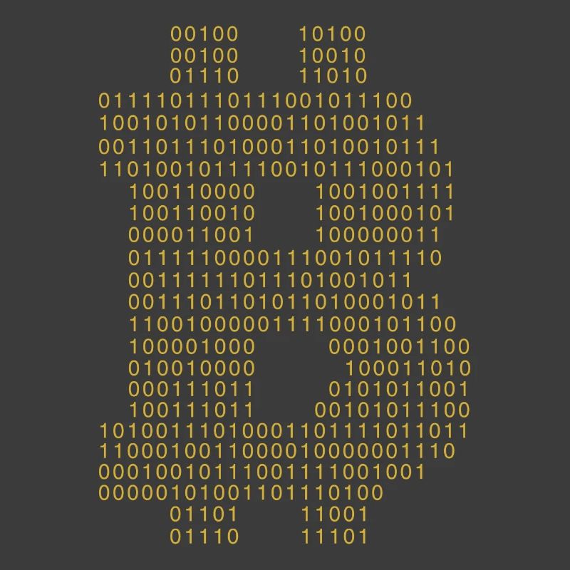 Bitcoin Code Blockchain Kryptowährung HODL