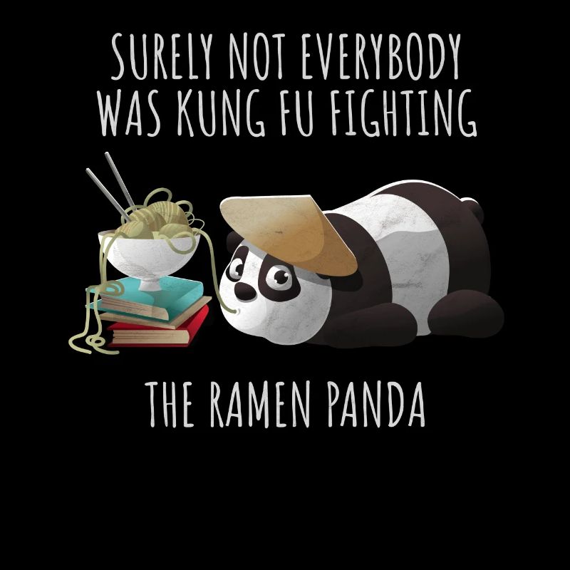 le panda ramen n'est pas kung fu combat funnygift