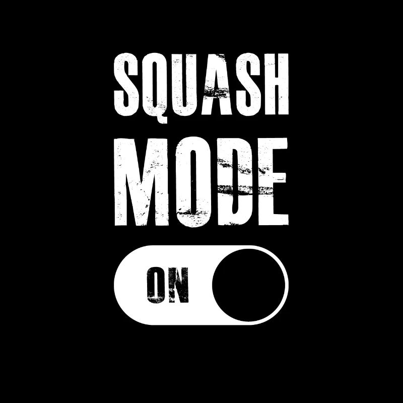 Squash Mode Geschenk für Squash Spieler