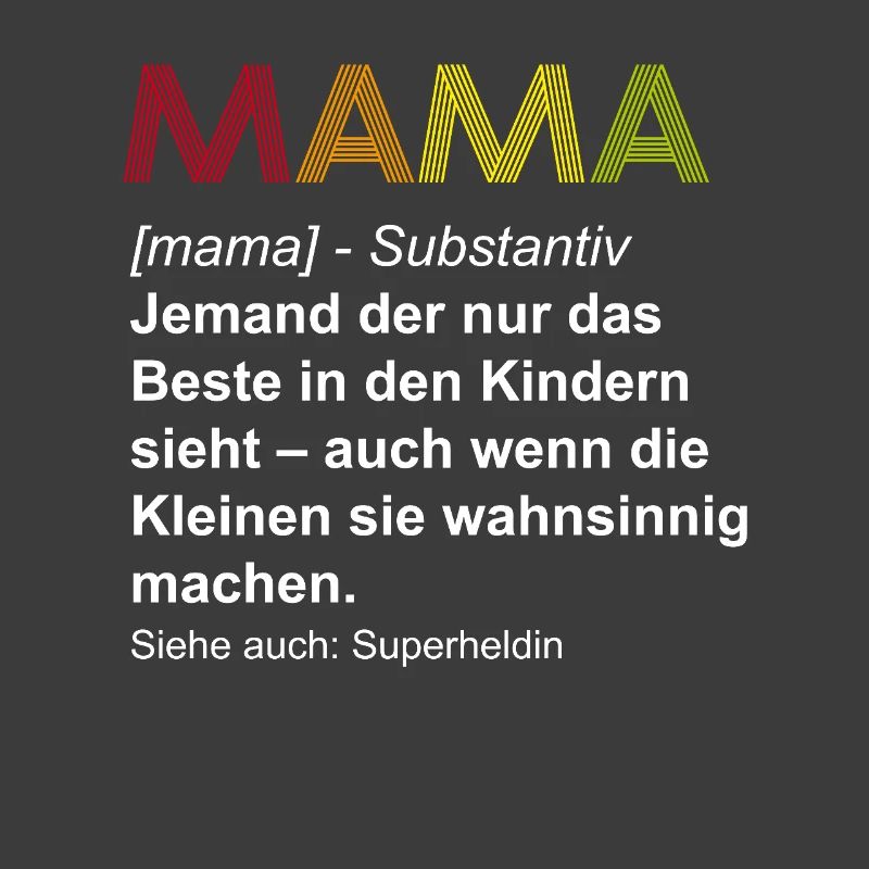 Muttertag Geschenk Mutter Mama T-Shirt