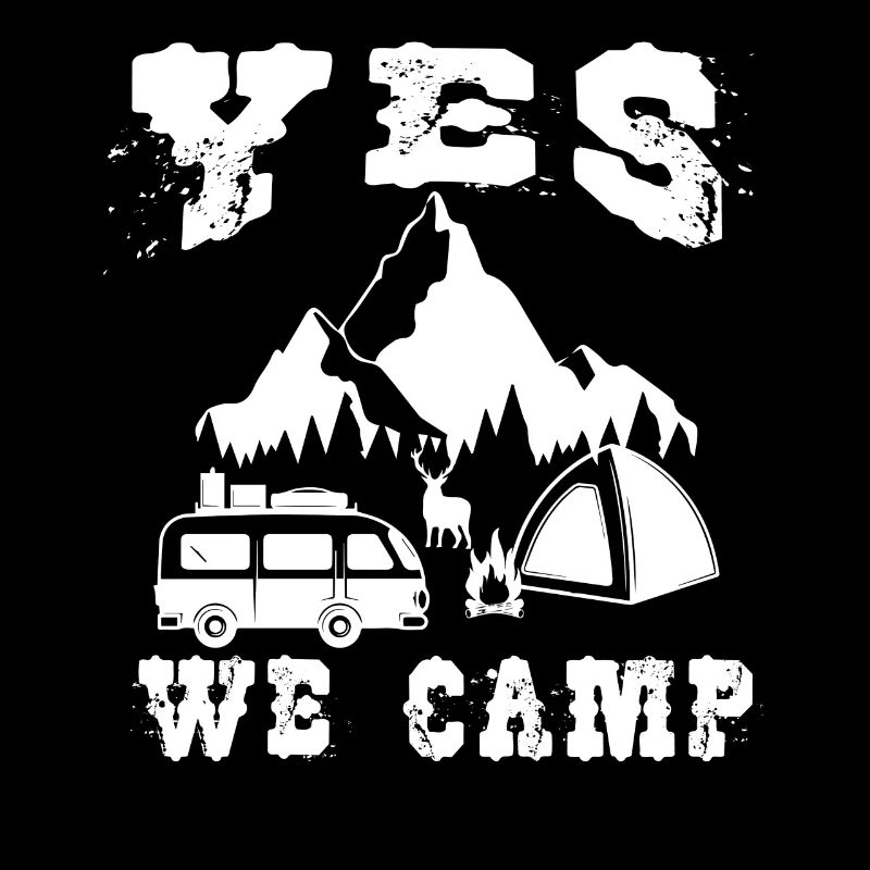 Ja, wir können ähhh campen! Yes we camp