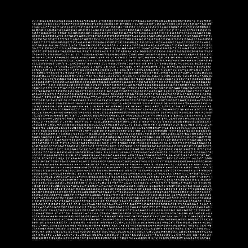 Pi 1000 Stellen - Nerd Geek Geschenk T-Shirts