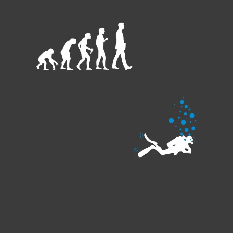 Diving Shirt Evolution Diver Gift Funny