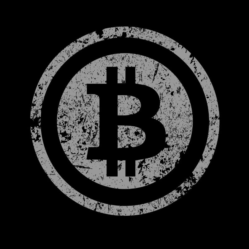Bitcoin Symbol Vintage #5