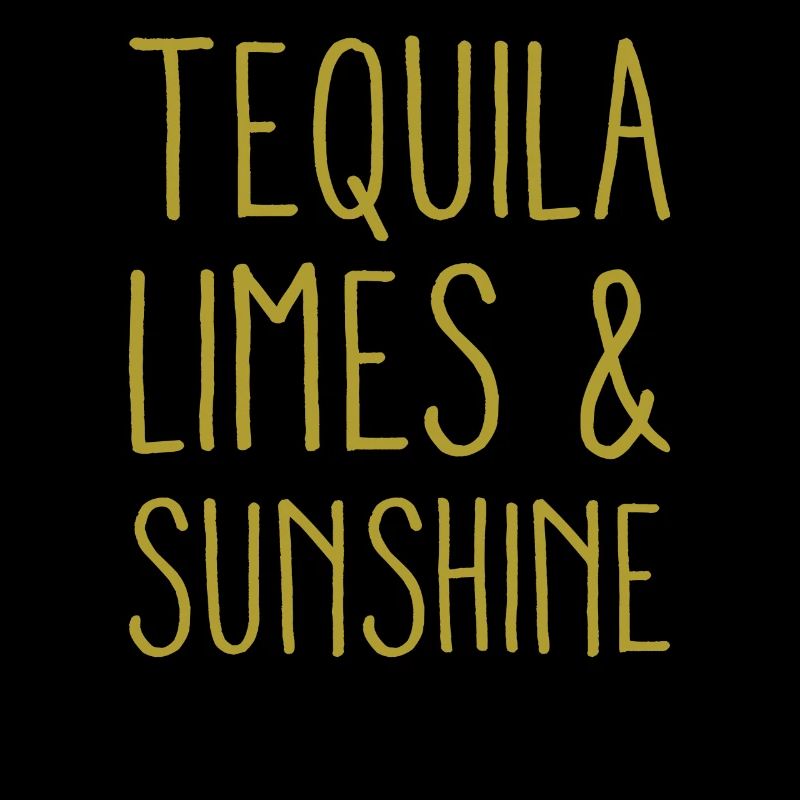 Tequila Limes & Sunshine Funny Cinco De Mayo