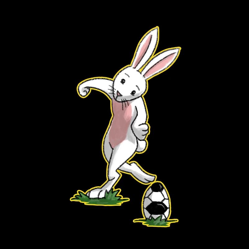 I love football Easter easter bunny gift