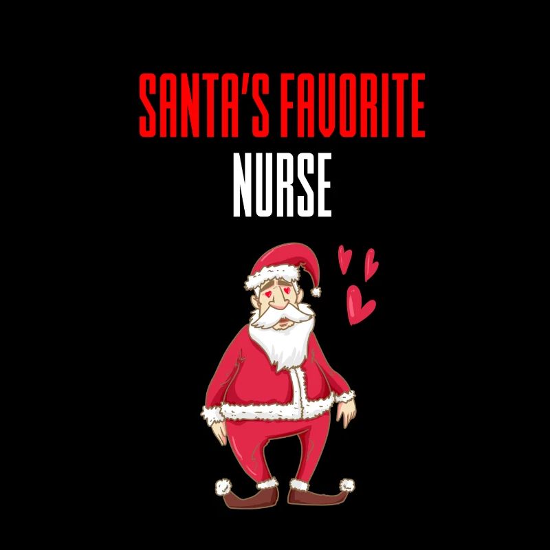 Santa - Krankenschwester - Weihnachtsmann