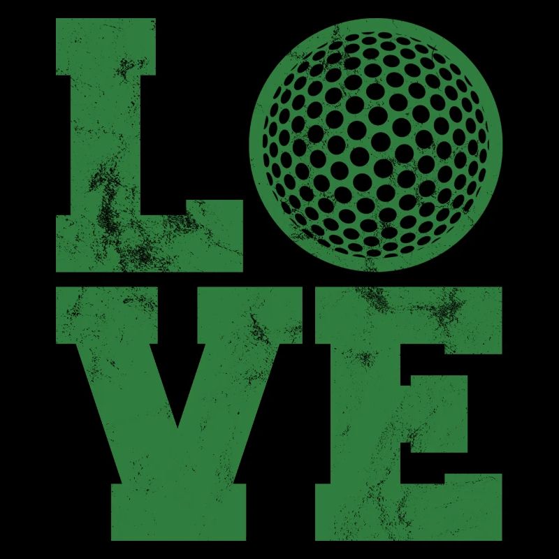 Golf Caddy Golfplatz Putter Birdie Geschenk Tee