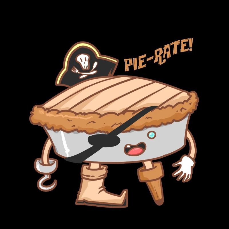 Pie-rate! Pirate cake - biscuit