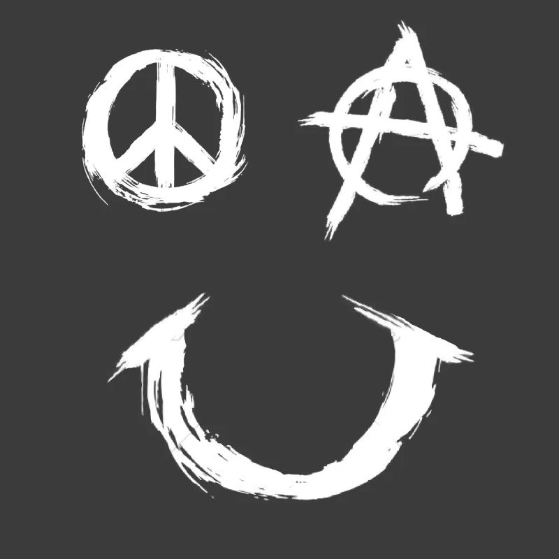 Pace Anarchy Smiley