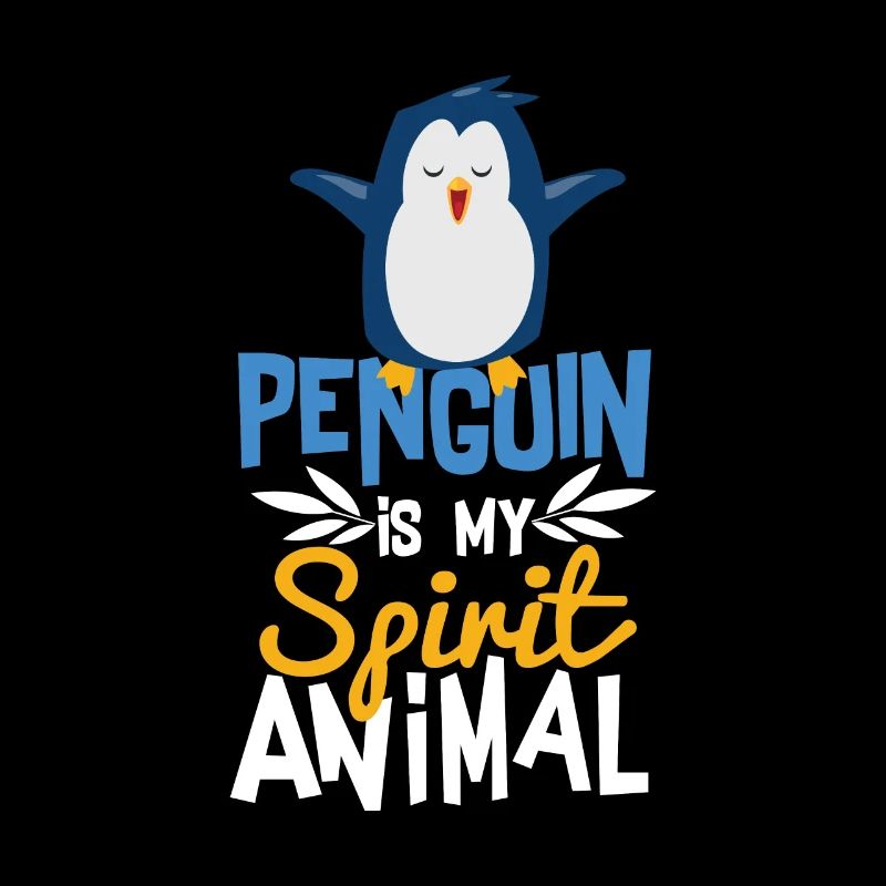 Pinguin ist mein Geist Tier Süßes T-Shirt