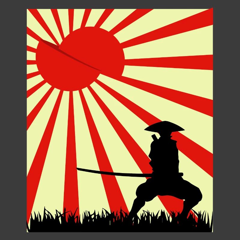 Mond Scheibe Samurai