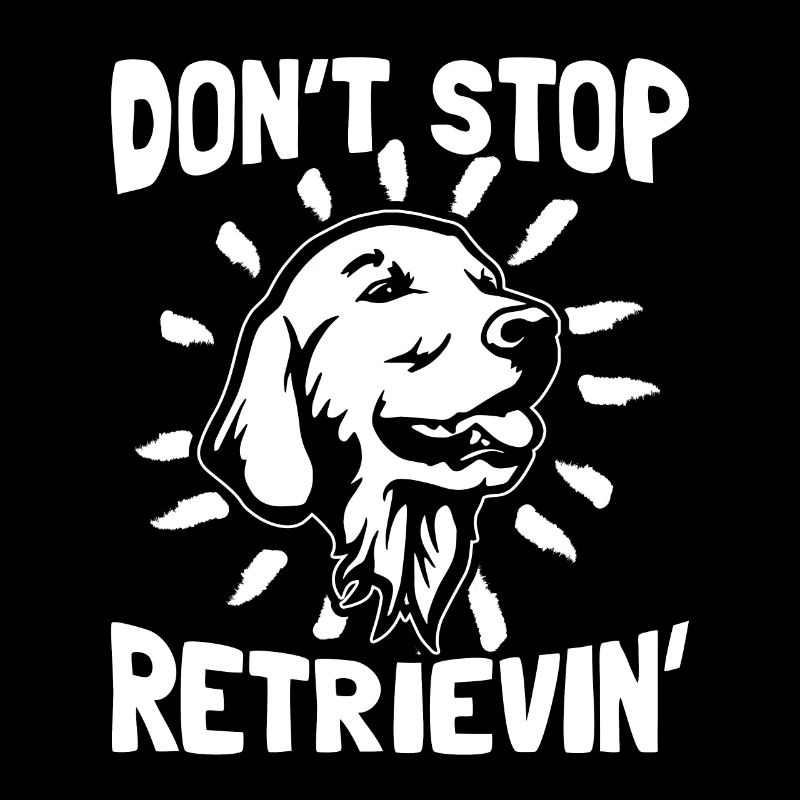 Don't stop retrievin' - Golden Retriever