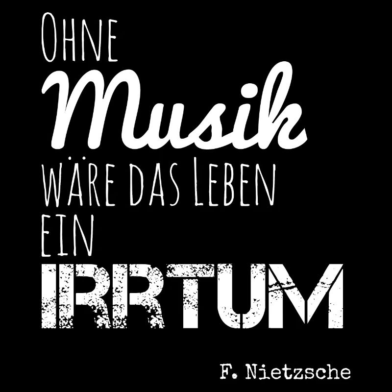 Ohne Musik wäre das Leben ein Irrtum