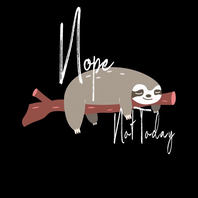 Nope Not Today / Sweet sloth / No Not today