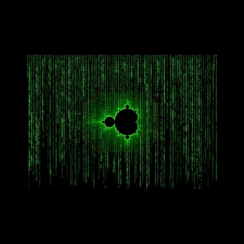 Matrix trifft Apfelmännchen by Le&Je
