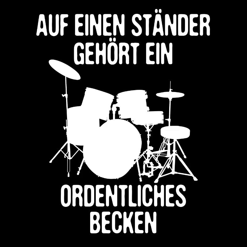Auf einen Ordentlichen Ständer Gehört Ein Becken