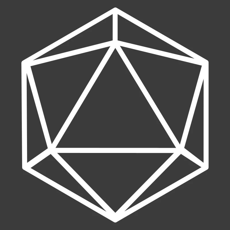 D20 D20 Dice Abstract