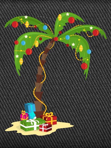 Christmas palm