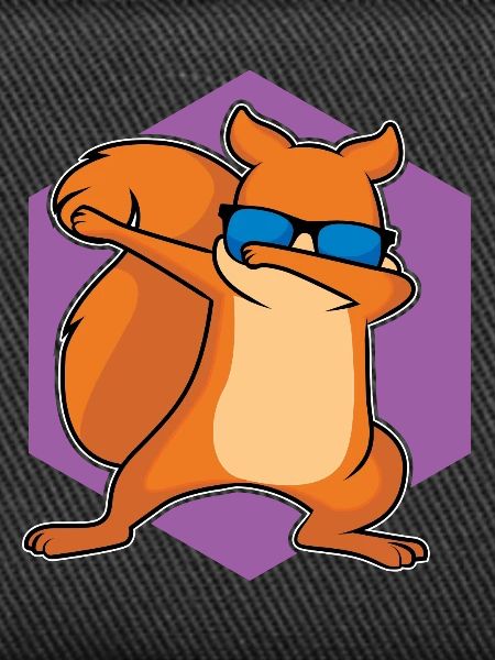 Dabbing Squirrel - Design