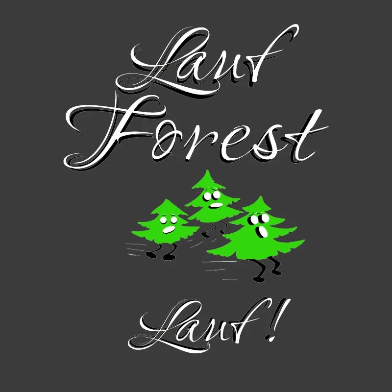 Run, Forrest, run! Christmas design