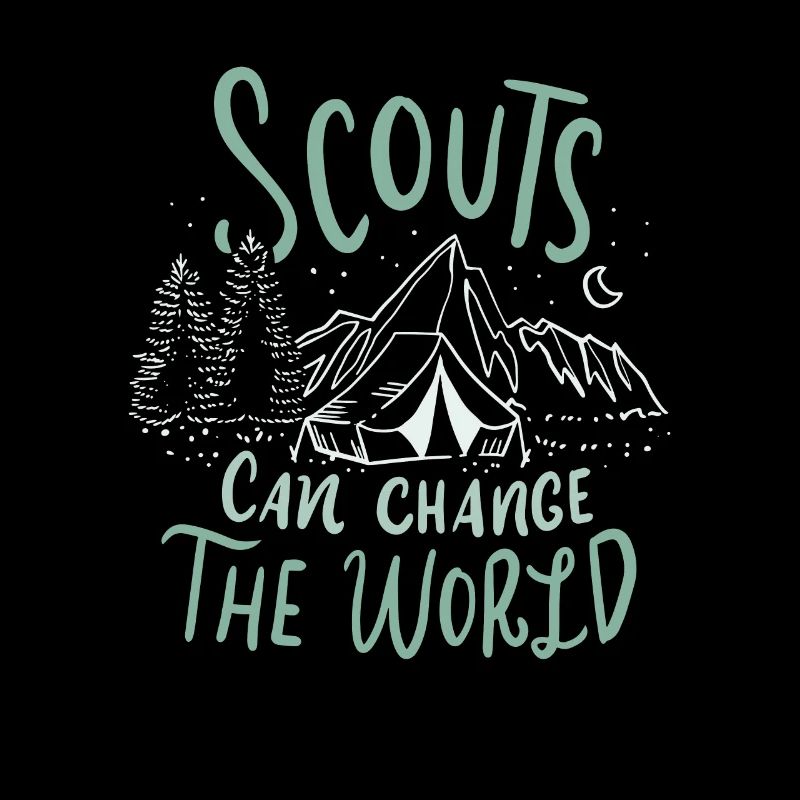 Scout camping tents gift