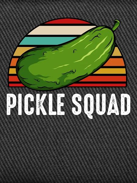 Pickle Squad Retro Sunset