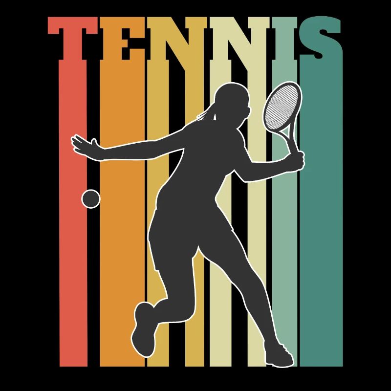 Tennis Damen Retro
