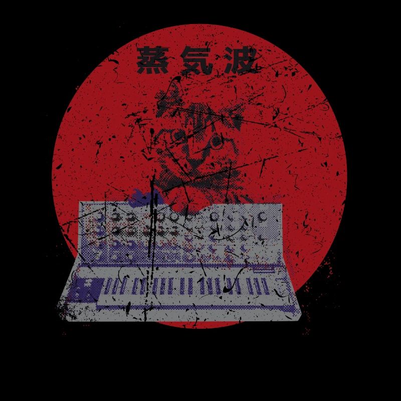 Vintage Japan Synthesizer Katze Analog Synth Retro