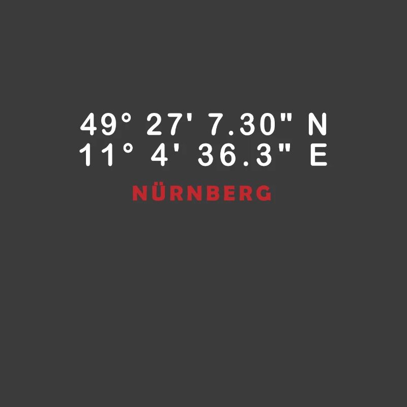 Nuremberg Coordinates Emblem