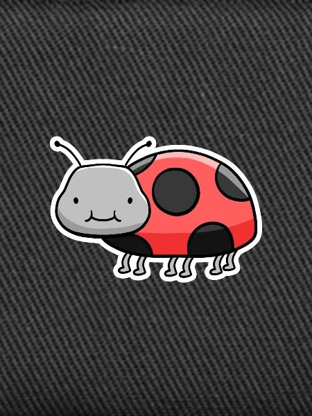 Cuddly Ladybug Cartoon