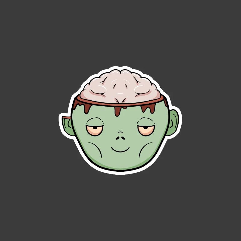 Zombie Brain in a Mug