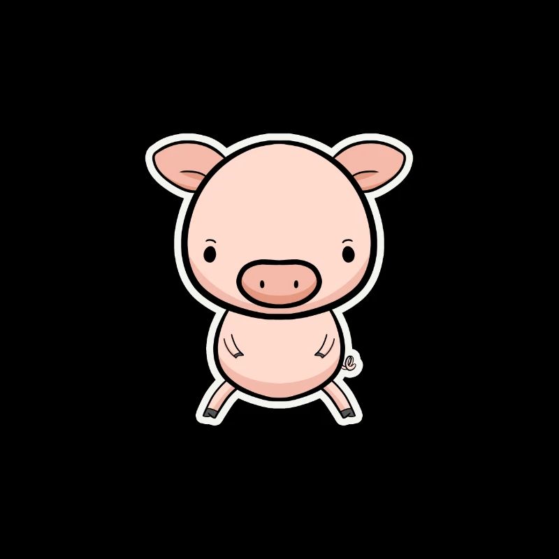 Schweinchen Cartoon