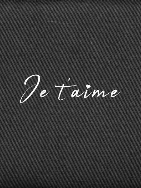 Je t'aime Script Romance