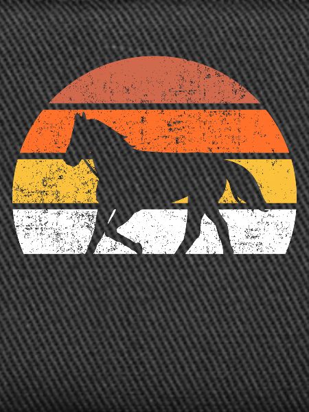 Pferd Retro