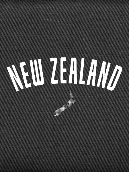 Neuseeland Retro Bogen-Logo