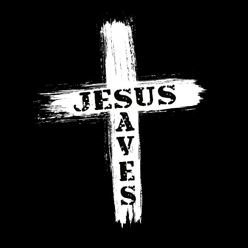 Jésus跨符号Conception de vêtements religieux