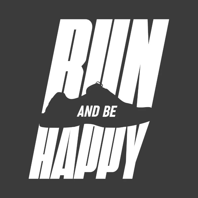 Running happily