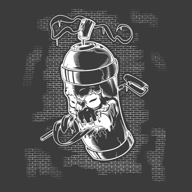 Graffiti spray can