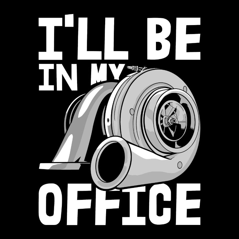 Mechatronic car mechanic saying office gift