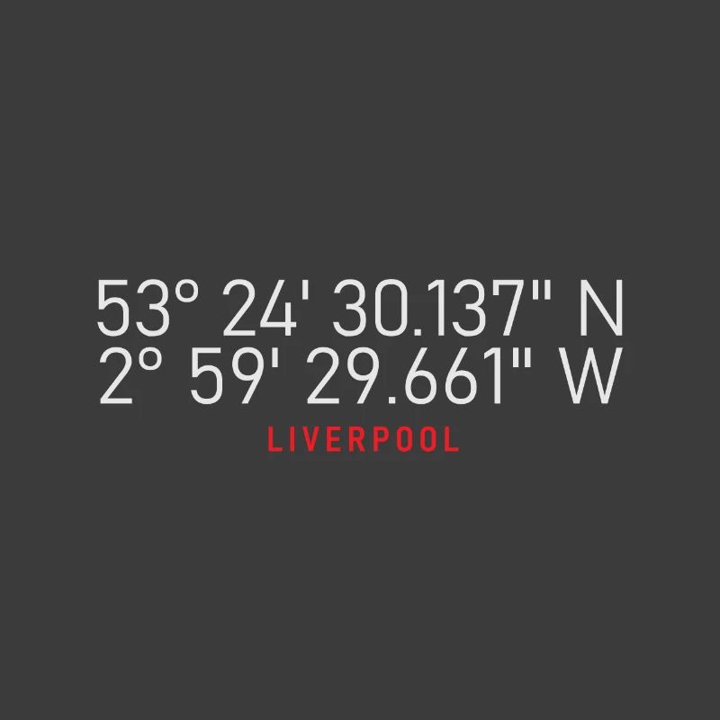 Liverpool Coordinates Emblem