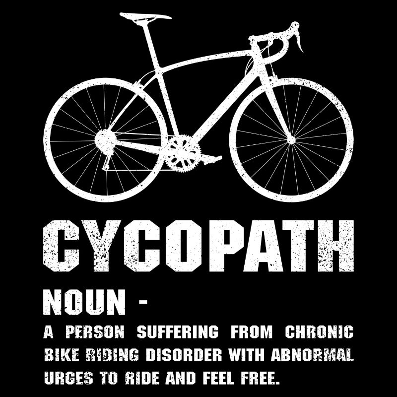 Cyclist Path Bold Bike Art