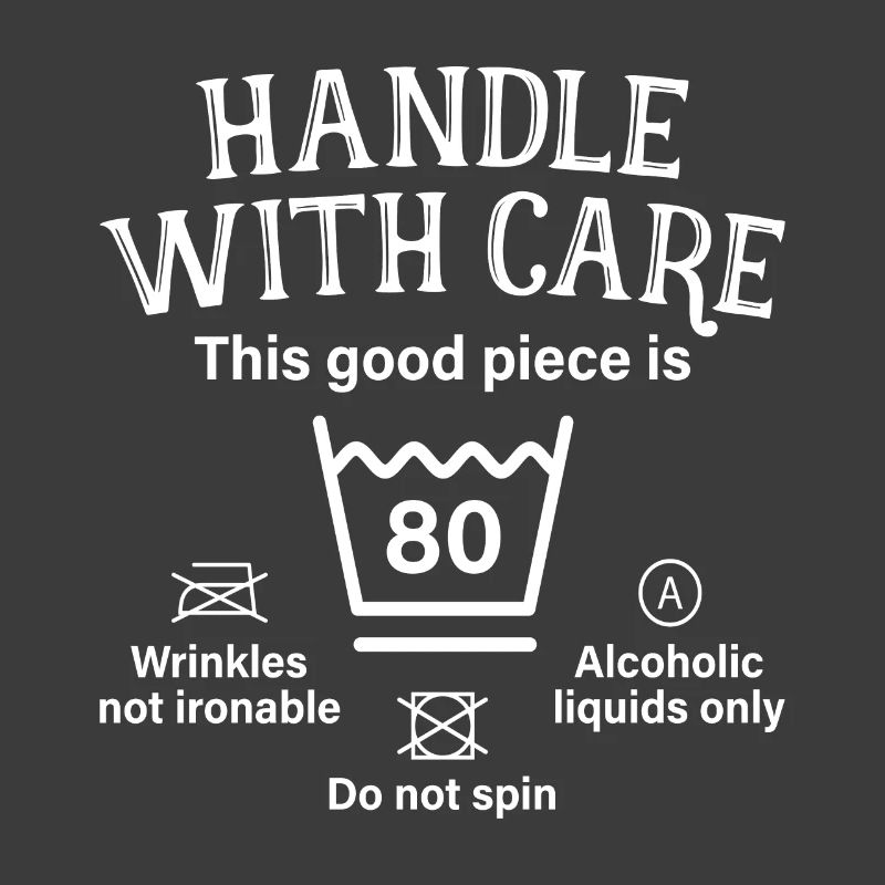 Handle With Care Eighty Gift 80th Birthday